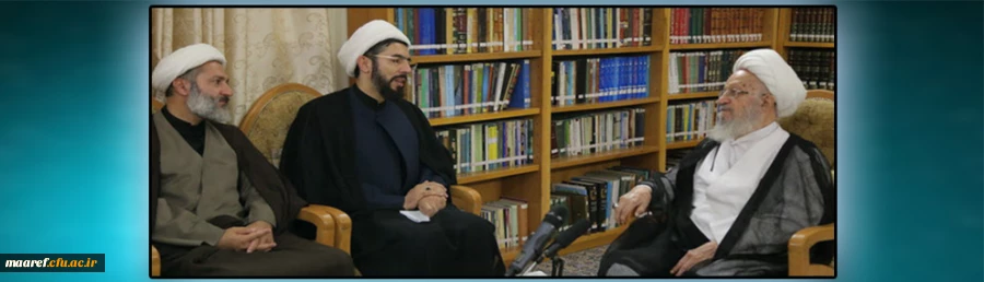 حجت الاسلام والمسلمین رستمی در دیدار با آیت الله العظمی مکارم شیرازی:

برگزاری ۱۰۰ هزار واحد درسی معارف در دانشگاه ها 2