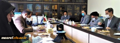 اولین نشست مجازی سال جدید مسئول نهاد سازمان مرکزی دانشگاه فرهنگیان با مسئولان دفاتر نهاد و مدیران گروه/ بخش های معارف اسلامی پردیس ها و مراکز تابعه دانشگاه