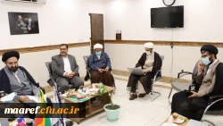 برگزاری جلسه مسئولان دانشگاه فرهنگیان کشور با پژوهشگاه حوزه و دانشگاه در قم 2
