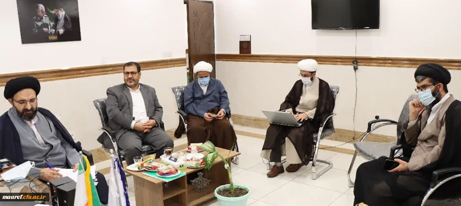 برگزاری جلسه مسئولان دانشگاه فرهنگیان کشور با پژوهشگاه حوزه و دانشگاه در قم 4