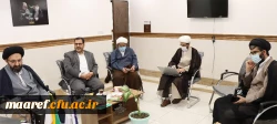 برگزاری جلسه مسئولان دانشگاه فرهنگیان کشور با پژوهشگاه حوزه و دانشگاه در قم 4