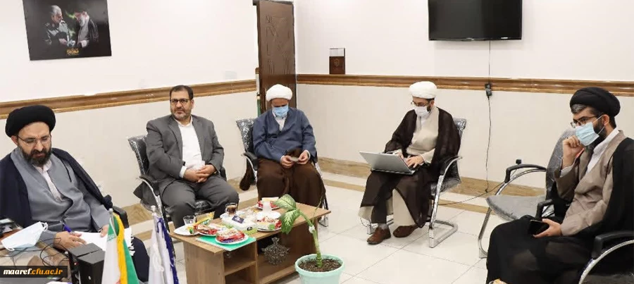 برگزاری جلسه مسئولان دانشگاه فرهنگیان کشور با پژوهشگاه حوزه و دانشگاه در قم 4
